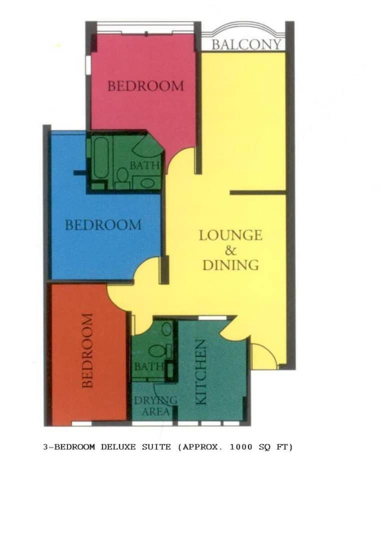 เซนจูรี เบย์ ไพรเวต เรสซิเดนซ์ Apartment สุไหงดูอาบูกิต ห้อง รูปภาพ