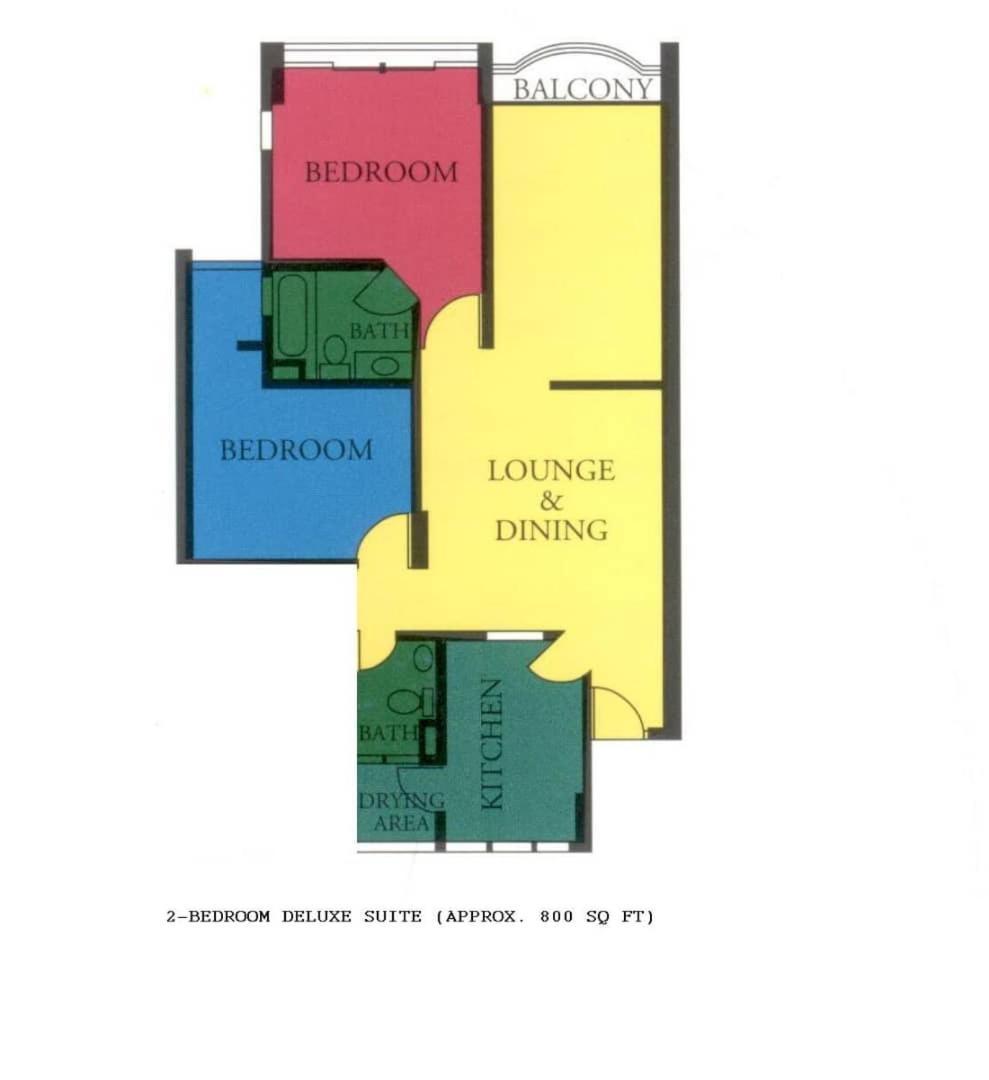 เซนจูรี เบย์ ไพรเวต เรสซิเดนซ์ Apartment สุไหงดูอาบูกิต ห้อง รูปภาพ